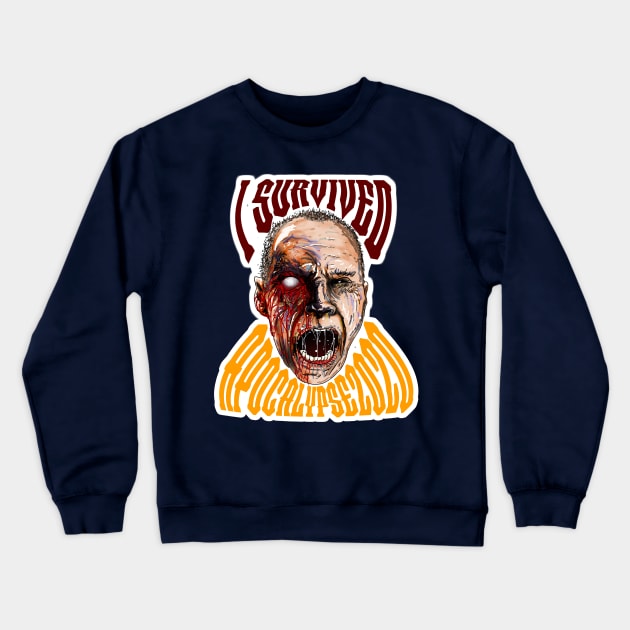 I Survived Apocalypse 2020 Crewneck Sweatshirt by Harley Warren